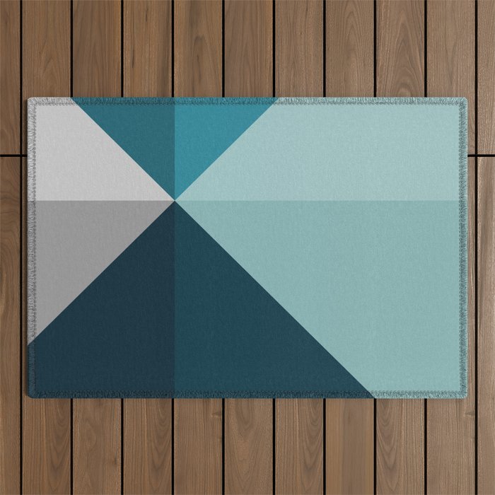Geometric 1702 Outdoor Rug Gallery Image 1