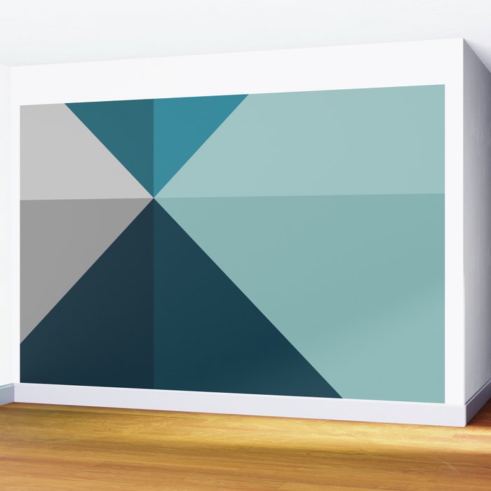 Geometric 1702 Wall Mural Gallery Image 2
