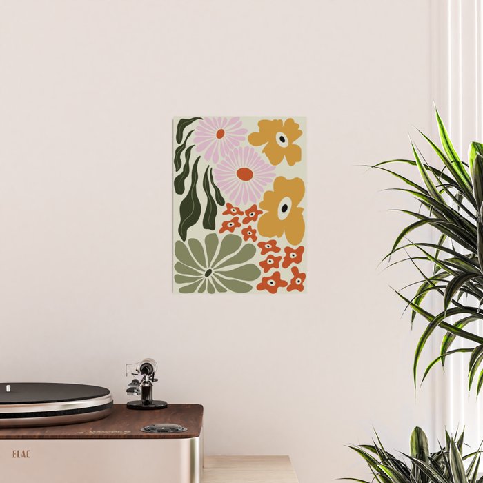 Vintage Floral Dreamscape Poster Gallery Image 2