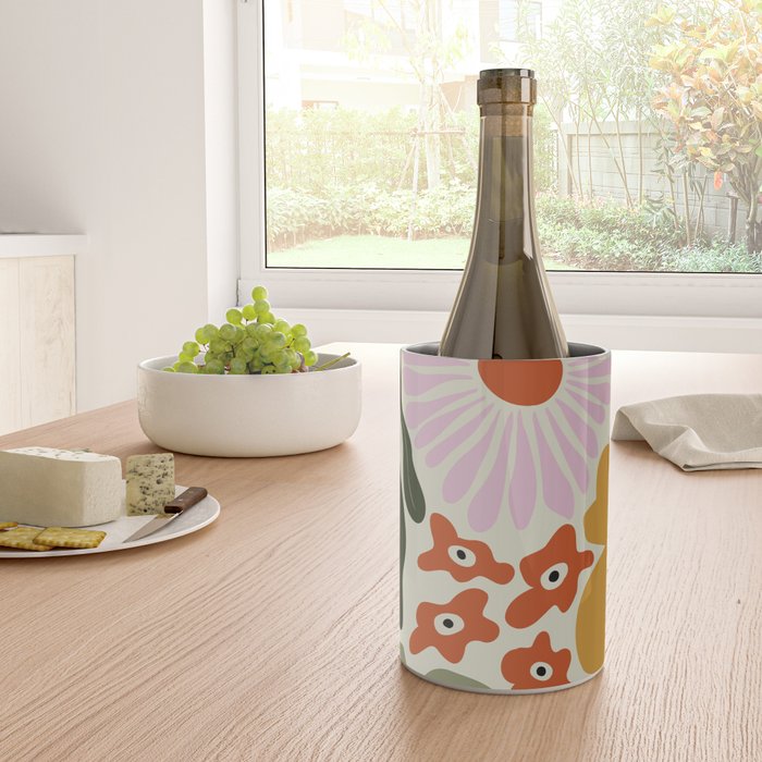 Vintage Floral Dreamscape Wine Chiller Gallery Image 4