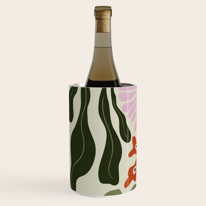 Vintage Floral Dreamscape Wine Chiller Gallery Image 2