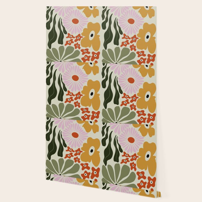 Vintage Floral Dreamscape Wallpaper Gallery Image 2