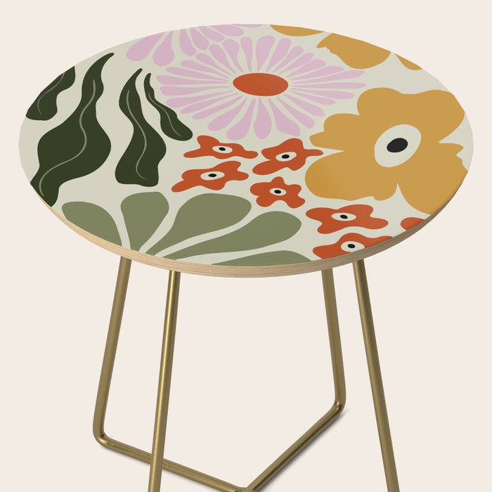 Vintage Floral Dreamscape Side Table Gallery Image 2