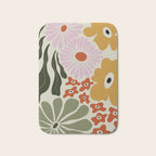 Vintage Floral Dreamscape Bath Mat Gallery Image 1