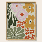 Vintage Floral Dreamscape Serving Tray Gallery Image 1