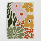 Vintage Floral Dreamscape Poster Gallery Image 4
