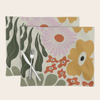 Vintage Floral Dreamscape Placemat Gallery Image 1
