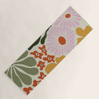 Vintage Floral Dreamscape Yoga Mat Gallery Image 1