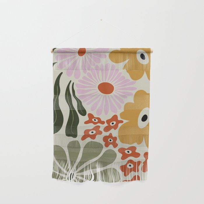 Vintage Floral Dreamscape Wall Hanging Gallery Image 1