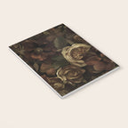 Moody Flower Garden Baroque Opulence Brown Notebook Gallery Image 3