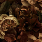 Moody Flower Garden Baroque Opulence Brown Coffee Mug Gallery Image 2