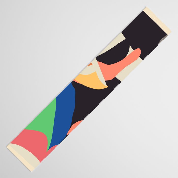 Modern Abstract Art Face 3 Table Runner Gallery Image 3