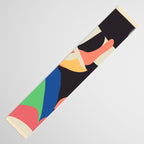 Modern Abstract Art Face 3 Table Runner Gallery Image 3