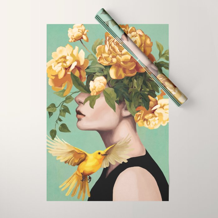 Blooming Essence 2 Wrapping Paper Gallery Image 1