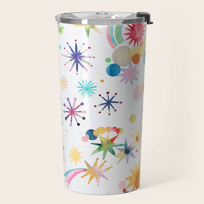 Holiday 2025 Shooting Stars Sky Travel Mug Gallery Image 2