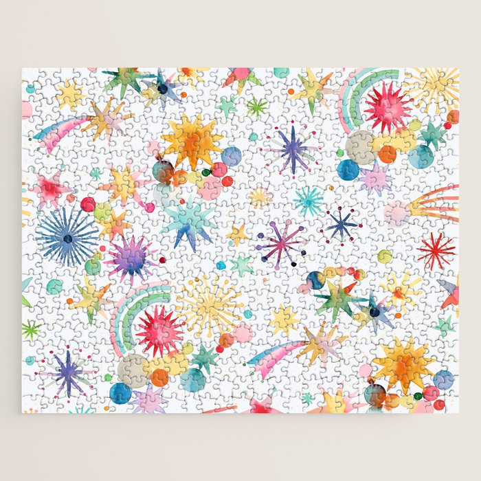 Holiday 2025 Shooting Stars Sky Jigsaw Puzzle Gallery Image 1