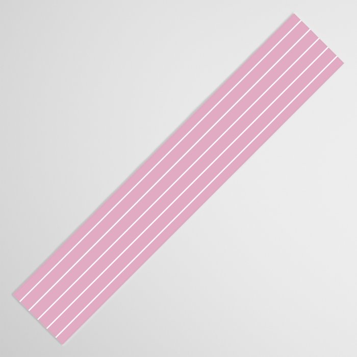Minimal Arch XXVII Blush Pink Modern Geometric Lines Table Runner Gallery Image 3