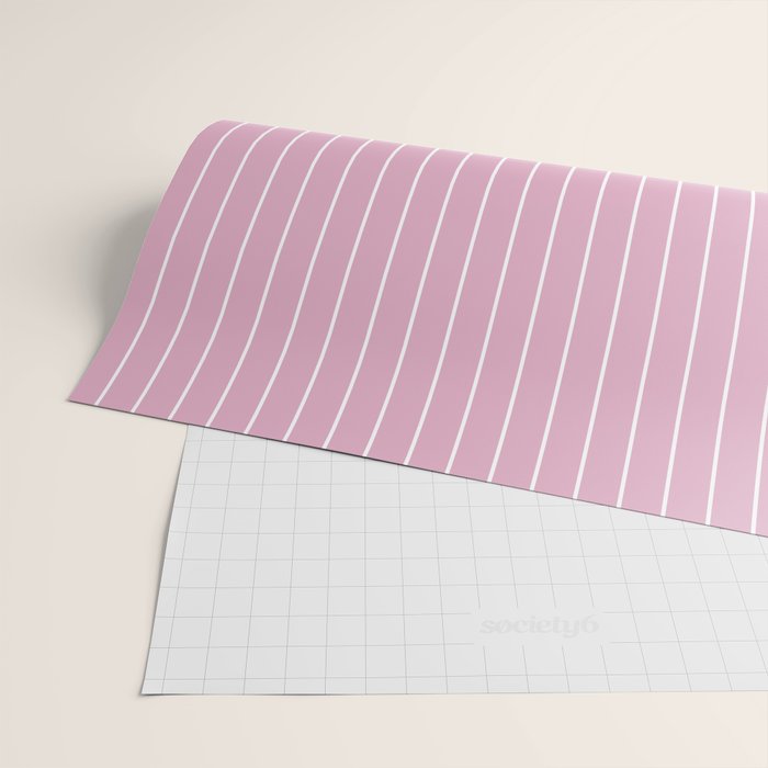 Minimal Arch XXVII Blush Pink Modern Geometric Lines Wrapping Paper Gallery Image 2