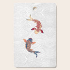 koi fish bold graphic Cutting Board Gallery Image 1