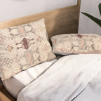 Moroccan Traditional Carpet Arwtork 11 Pillow Sham Gallery Image 2
