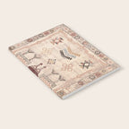 Moroccan Traditional Carpet Arwtork 11 Notebook Gallery Image 2