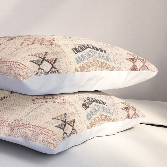 Moroccan Traditional Carpet Arwtork 11 Pillow Sham Gallery Image 3