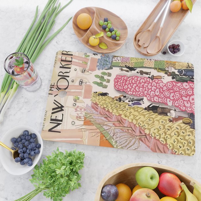 The New Yorker - New Magazine Cutting Board Gallery Image 2