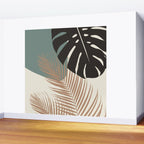 Minimal Monstera Palm Finesse #1 #tropical #decor #art #society6 Wall Mural Gallery Image 2