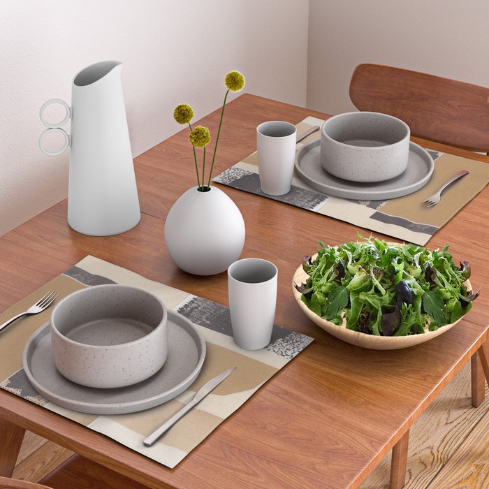 One Color Collection / Muddy Waters Placemat Gallery Image 2