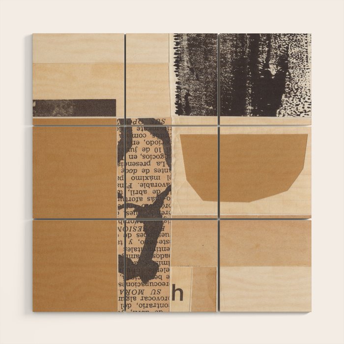 One Color Collection / Muddy Waters Wood Wall Art Gallery Image 1