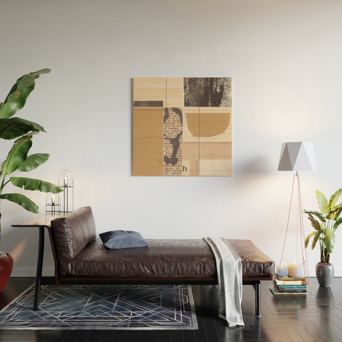 One Color Collection / Muddy Waters Wood Wall Art Gallery Image 2