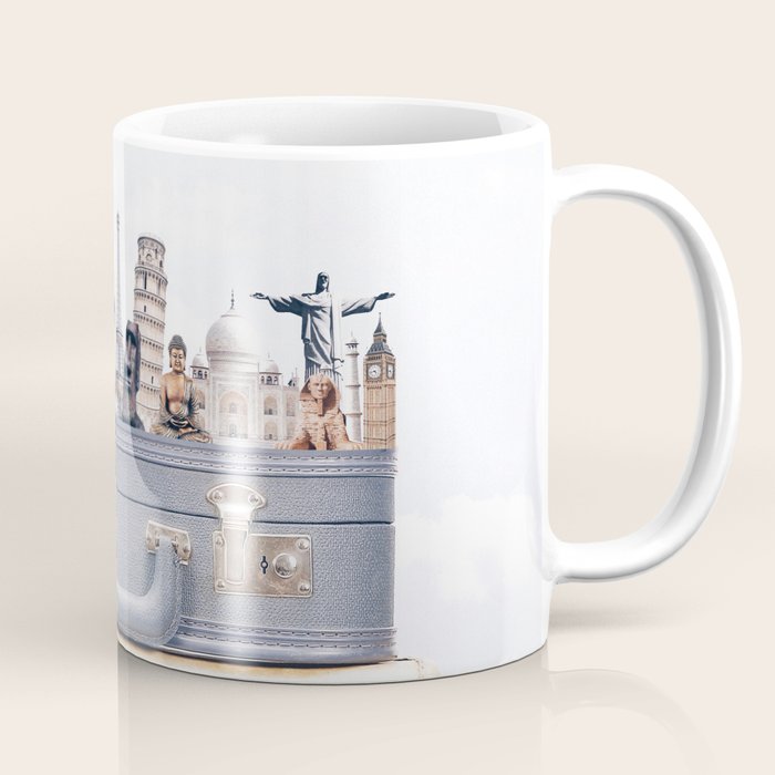 Travel Luggage Coffee Mug Gallery Image 1