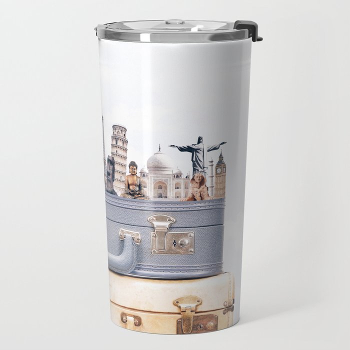 Travel Luggage Travel Mug Gallery Image 2