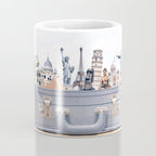 Travel Luggage Coffee Mug Gallery Image 4