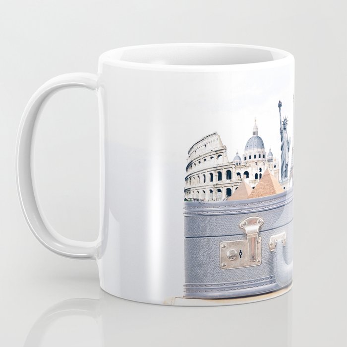 Travel Luggage Coffee Mug Gallery Image 3