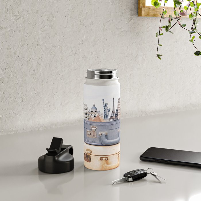 Travel Luggage Water Bottle Gallery Image 4