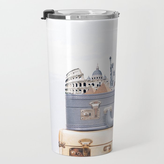Travel Luggage Travel Mug Gallery Image 3