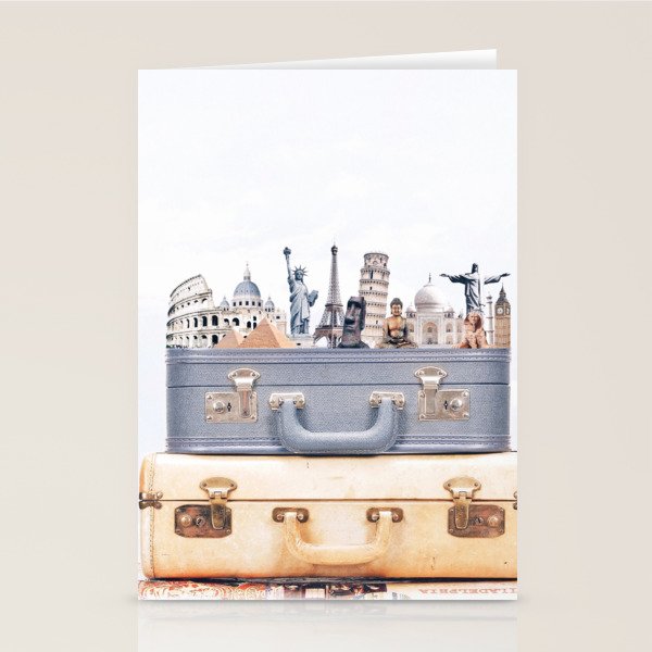 Travel Luggage Stationery Card Gallery Image 2
