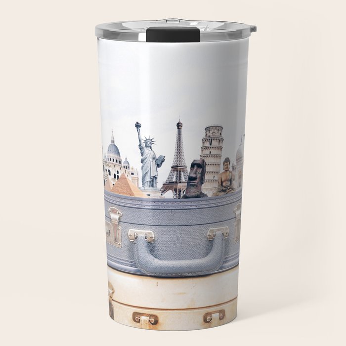Travel Luggage Travel Mug Gallery Image 1