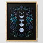 Moonlight Garden - Blue Serving Tray Gallery Image 1