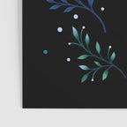 Moonlight Garden - Blue Poster Gallery Image 3