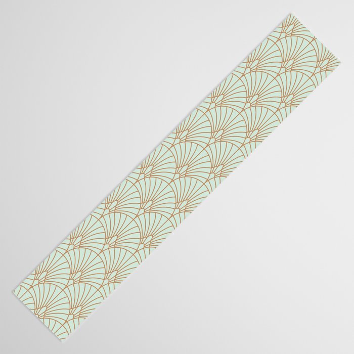 Art Deco fan pattern Table Runner Gallery Image 3