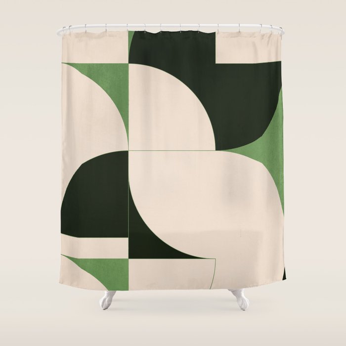 Geometric Shapes 248 Shower Curtain Gallery Image 1