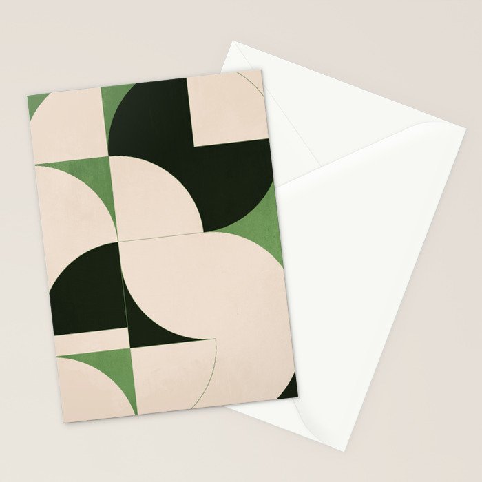 Geometric Shapes 248 Stationery Card Gallery Image 2