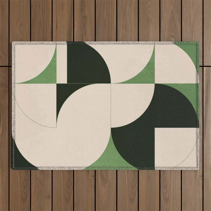 Geometric Shapes 248 Outdoor Rug Gallery Image 1