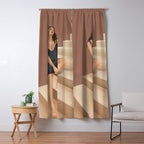 Stairs Window Curtain Gallery Image 5