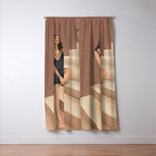 Stairs Window Curtain Gallery Image 3