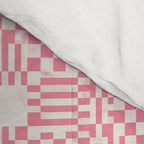 Checkered Pink Matrix Comforter Gallery Image 4