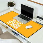This Must Be The Place - Yellow Palette Desk Mat Gallery Image 2