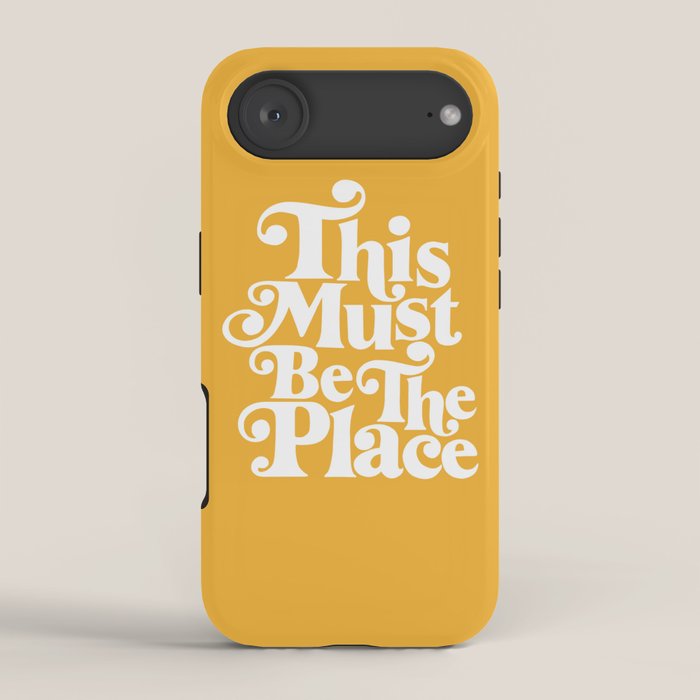 This Must Be The Place - Yellow Palette iPhone Case Gallery Image 2